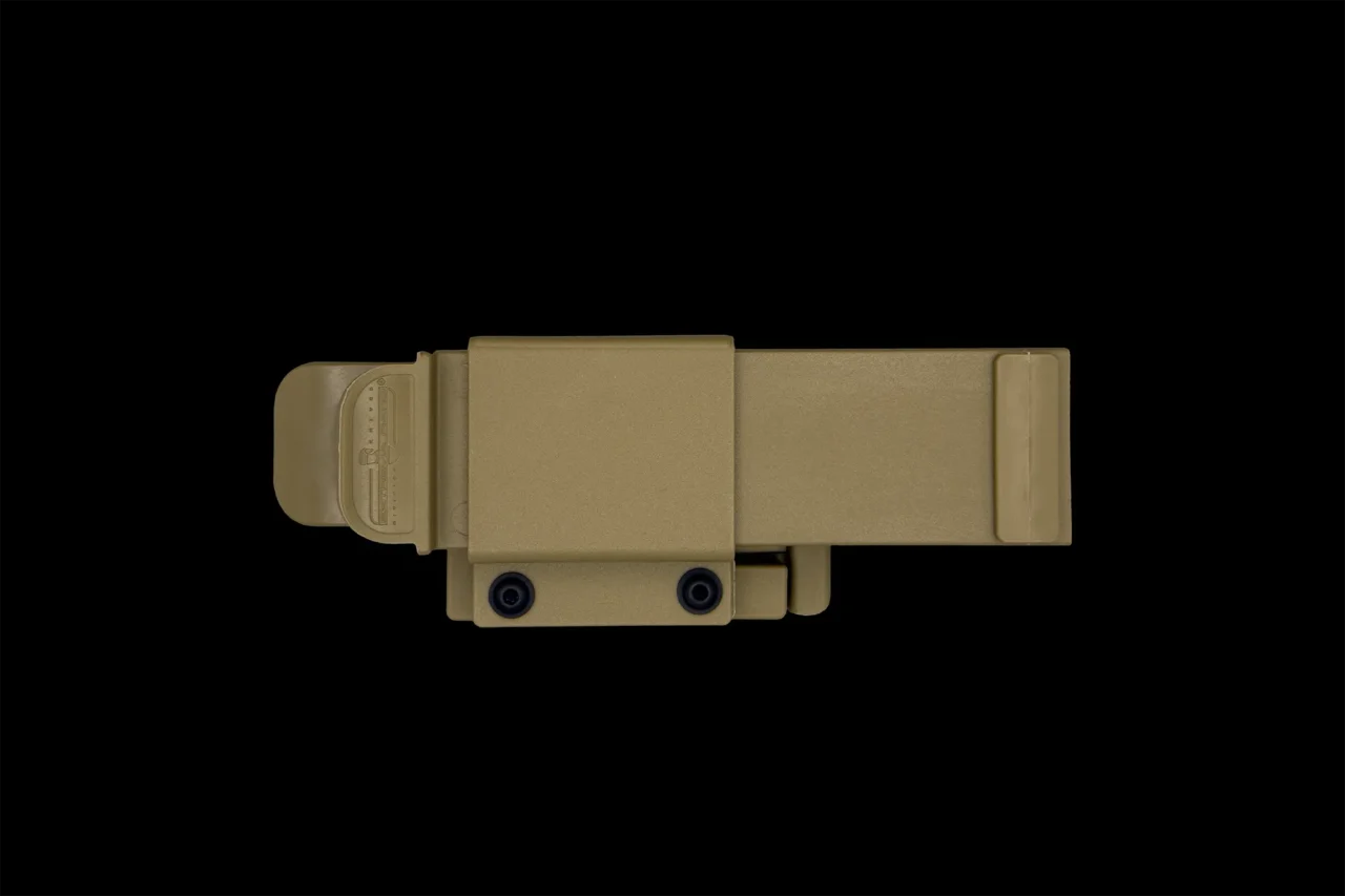 COMPLETE DESERT NYLON SHEATH AND BELT CLIP