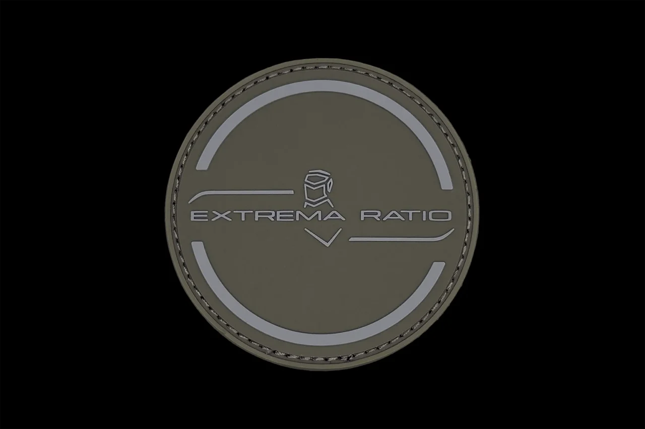 PATCH TPR ROUND 85Ø MM ARMY – SILVER